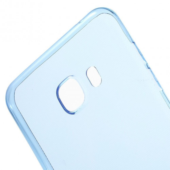 Тонкий чехол-накладка для Samsung Galaxy C5 (синий)