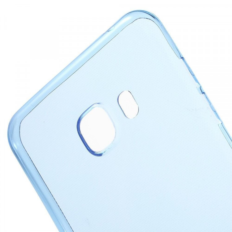 Тонкий чехол-накладка для Samsung Galaxy C5 (синий)