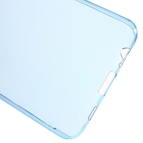 Тонкий чехол-накладка для Samsung Galaxy C5 (синий)