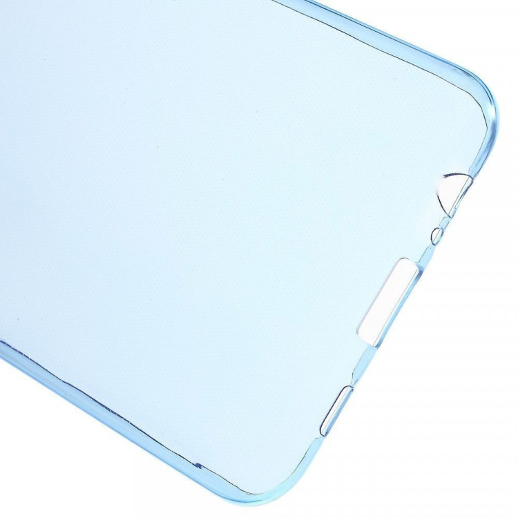 Тонкий чехол-накладка для Samsung Galaxy C5 (синий)