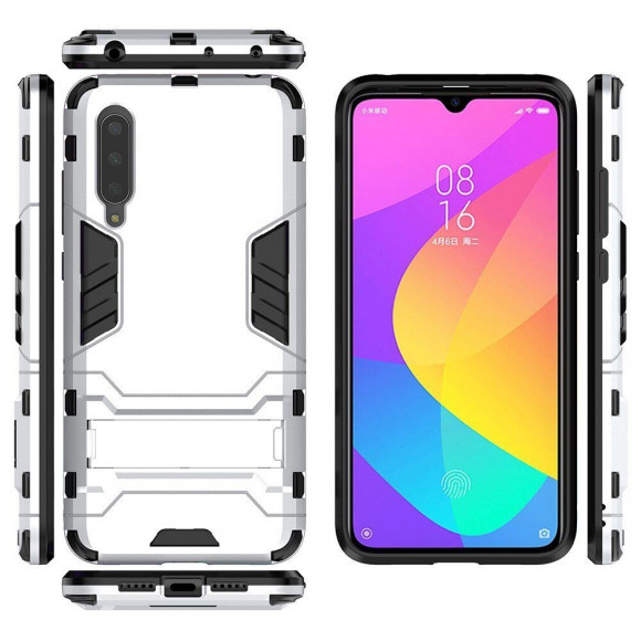 Чехол Duty Armor для Xiaomi Mi CC9 / Xiaomi Mi 9 Lite (серебряный) Чехол Duty Armor для Xiaomi Mi CC9 / Xiaomi Mi 9 Lite (серебряный)