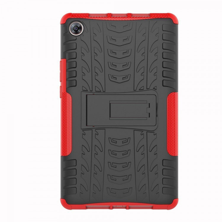 Чехол Hybrid Armor для Huawei MediaPad M5 8.4 (черный + красный)