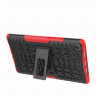 Чехол Hybrid Armor для Huawei MediaPad M5 8.4 (черный + красный)