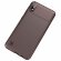Чехол-накладка Resistant Carbon для Samsung Galaxy A10 (коричневый)