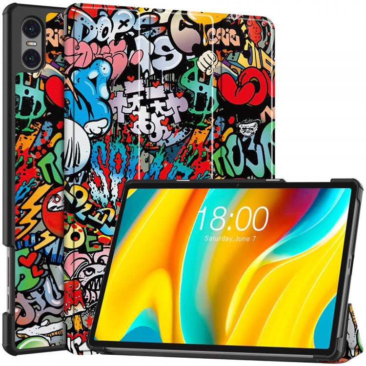 Чехол Smart Case для Teclast T50 Pro (Graffiti)