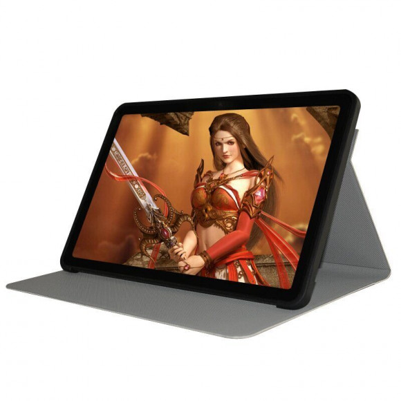 Чехол Business Style для Teclast M50 PRO, M50, M50HD (серый) Чехол Business Style для Teclast M50 PRO, M50, M50HD (серый)