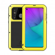 Гибридный чехол LOVE MEI для Samsung Galaxy A8s (желтый)