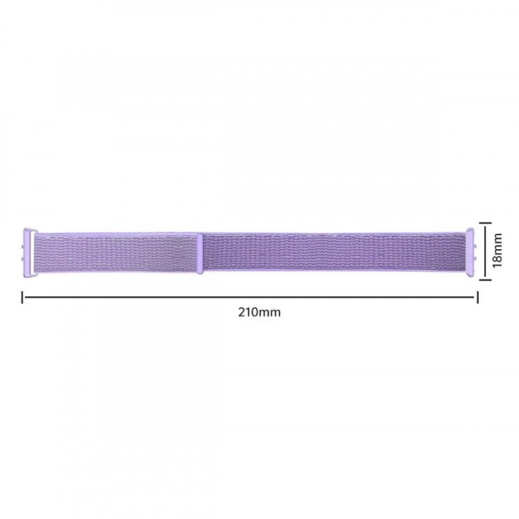 Нейлоновый ремешок для Samsung Galaxy Fit 3 SM-R390 (фиолетовый)