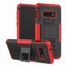 Чехол Hybrid Armor для Samsung Galaxy S10e (черный + красный)