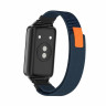 Ремешок с нейлоновой петлей для Honor Band 9 (темно-синий)