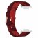 Нейлоновый ремешок с разноцветным плетением для Huawei Watch Fit 2 (красный)