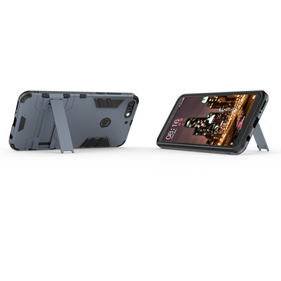 Чехол Duty Armor для Huawei Honor 7C Pro / Enjoy 8 (темно-синий) Чехол Duty Armor для Huawei Honor 7C Pro / Enjoy 8 (темно-синий)