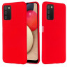 Силиконовый чехол Mobile Shell для Samsung Galaxy A03s (красный)