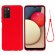 Силиконовый чехол Mobile Shell для Samsung Galaxy A03s (красный)
