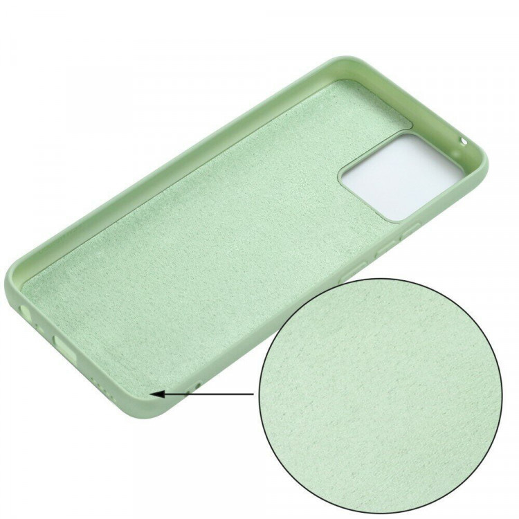 Силиконовый чехол Mobile Shell для Realme 8 / Realme 8 Pro (зеленый)