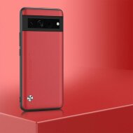 Чехол из искусственной кожи для Google Pixel 7 Pro (красный) Чехол из искусственной кожи для Google Pixel 7 Pro (красный)