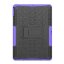 Чехол Hybrid Armor для Apple iPad 10.2 (черный + фиолетовый)