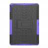 Чехол Hybrid Armor для Apple iPad 10.2 (черный + фиолетовый)