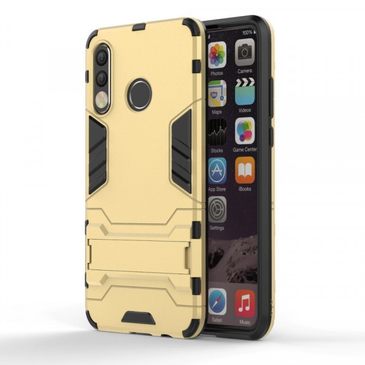 Чехол Duty Armor для Huawei P30 Lite / Huawei nova 4e / Honor 20S (MAR-LX1H) (золотой)