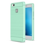 Чехол-накладка Carbon Fibre для Huawei P9 Lite (сине-зеленый) Чехол-накладка Carbon Fibre для Huawei P9 Lite (сине-зеленый)