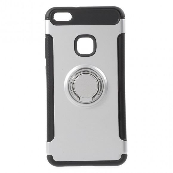 Чехол Hybrid Kickstand для Huawei P10 Lite (серебряный) Чехол Hybrid Kickstand для Huawei P10 Lite (серебряный)