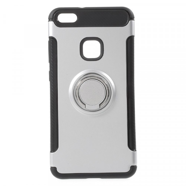 Чехол Hybrid Kickstand для Huawei P10 Lite (серебряный)