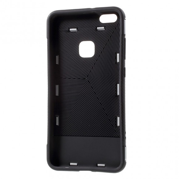 Чехол Hybrid Kickstand для Huawei P10 Lite (серебряный) Чехол Hybrid Kickstand для Huawei P10 Lite (серебряный)