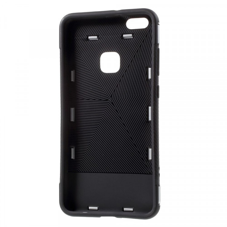 Чехол Hybrid Kickstand для Huawei P10 Lite (серебряный)