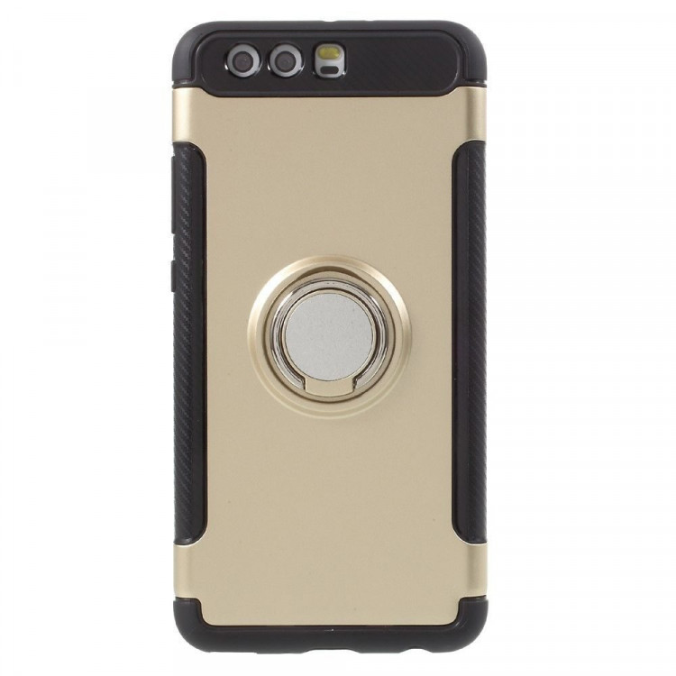 Чехол Hybrid Kickstand для Huawei P10 Plus (золотой)