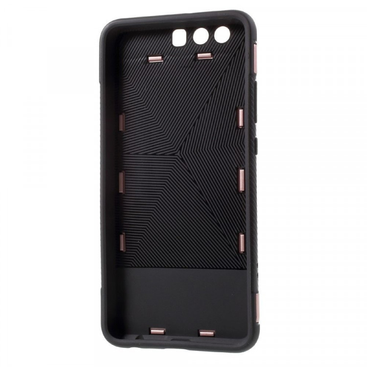 Чехол Hybrid Kickstand для Huawei P10 Plus (золотой)