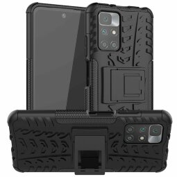 Чехол Hybrid Armor для Xiaomi Redmi 10 / Redmi 10 2022 (черный)