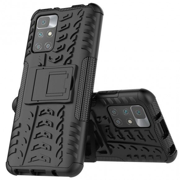 Чехол Hybrid Armor для Xiaomi Redmi 10 / Redmi 10 2022 (черный) Чехол Hybrid Armor для Xiaomi Redmi 10 / Redmi 10 2022 (черный)