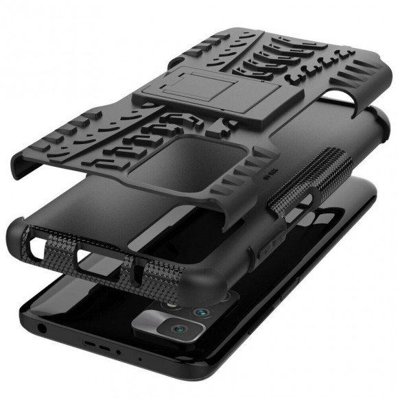 Чехол Hybrid Armor для Xiaomi Redmi 10 / Redmi 10 2022 (черный) Чехол Hybrid Armor для Xiaomi Redmi 10 / Redmi 10 2022 (черный)