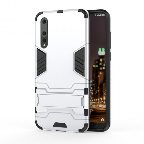 Чехол Duty Armor для Huawei P20 Pro / P20 Plus (серебряный)