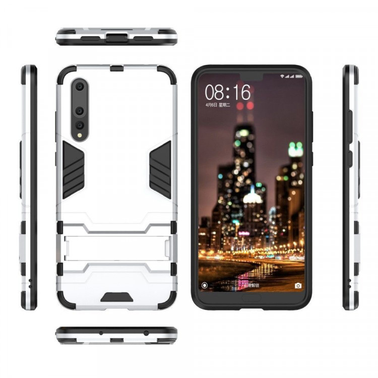 Чехол Duty Armor для Huawei P20 Pro / P20 Plus (серебряный)