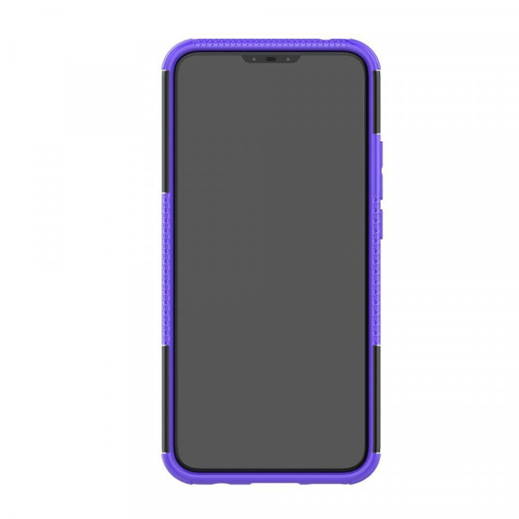 Чехол Hybrid Armor для Huawei Mate 20 Lite (черный + фиолетовый)