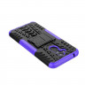 Чехол Hybrid Armor для Huawei Mate 20 Lite (черный + фиолетовый)