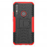 Чехол Hybrid Armor для Huawei P Smart Z / Honor 9X (STK-LX1) (черный + красный)
