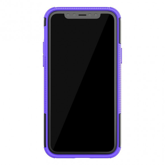 Чехол Hybrid Armor для iPhone 11 Pro (черный + фиолетовый) Чехол Hybrid Armor для iPhone 11 Pro (черный + фиолетовый)