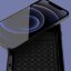 Гибридный чехол LOVE MEI для iPhone 12 mini (черный)