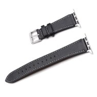 Кожаный ремешок для Apple Watch 40 и 38мм (черный) Кожаный ремешок для Apple Watch 40 и 38мм (черный)