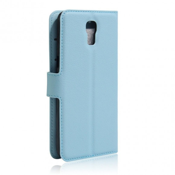 Чехол с визитницей для LG X Screen (голубой) Чехол с визитницей для LG X Screen (голубой)