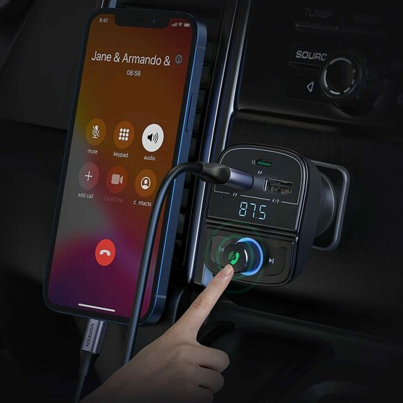FM-трансмиттер UGREEN Quick Charge 4,0 с поддержкой Bluetooth FM-трансмиттер UGREEN Quick Charge 4,0 с поддержкой Bluetooth
