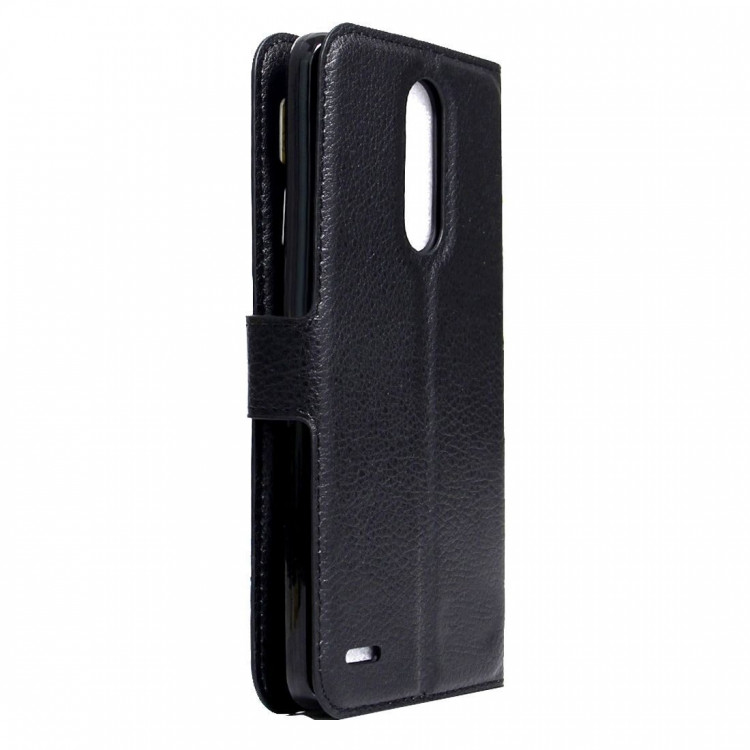 Чехол с визитницей для LG K8 (2017) X300 / M200N (черный)