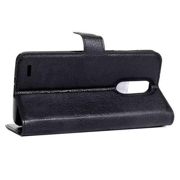 Чехол с визитницей для LG K8 (2017) X300 / M200N (черный)