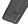 Чехол-накладка Litchi Grain для Motorola Moto G8 Power (черный)