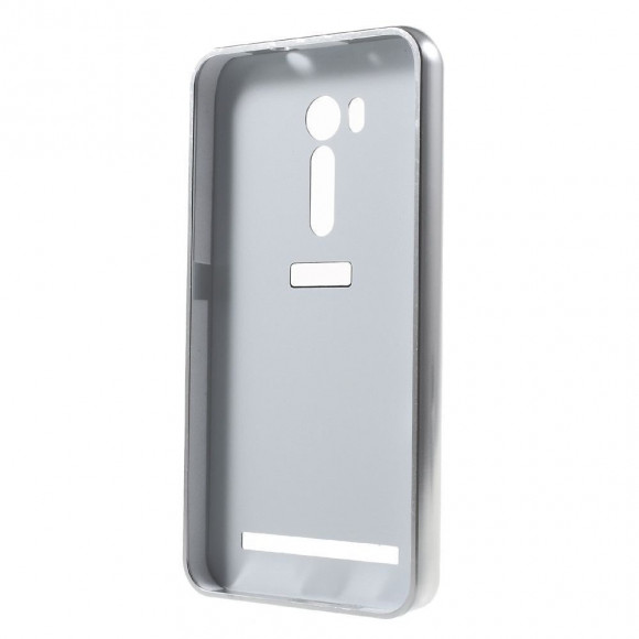 Алюминиевый бампер-чехол для ASUS ZenFone Go ZB551KL (серебряный) Алюминиевый бампер-чехол для ASUS ZenFone Go ZB551KL (серебряный)