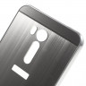 Алюминиевый бампер-чехол для ASUS ZenFone Go ZB551KL (серебряный)