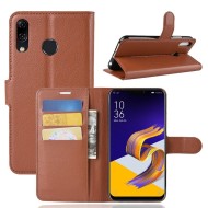 Чехол с визитницей для Asus ZenFone 5 ZE620KL / 5z ZS620KL (коричневый) Чехол с визитницей для Asus ZenFone 5 ZE620KL / 5z ZS620KL (коричневый)