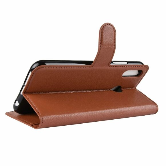 Чехол с визитницей для Asus ZenFone 5 ZE620KL / 5z ZS620KL (коричневый) Чехол с визитницей для Asus ZenFone 5 ZE620KL / 5z ZS620KL (коричневый)